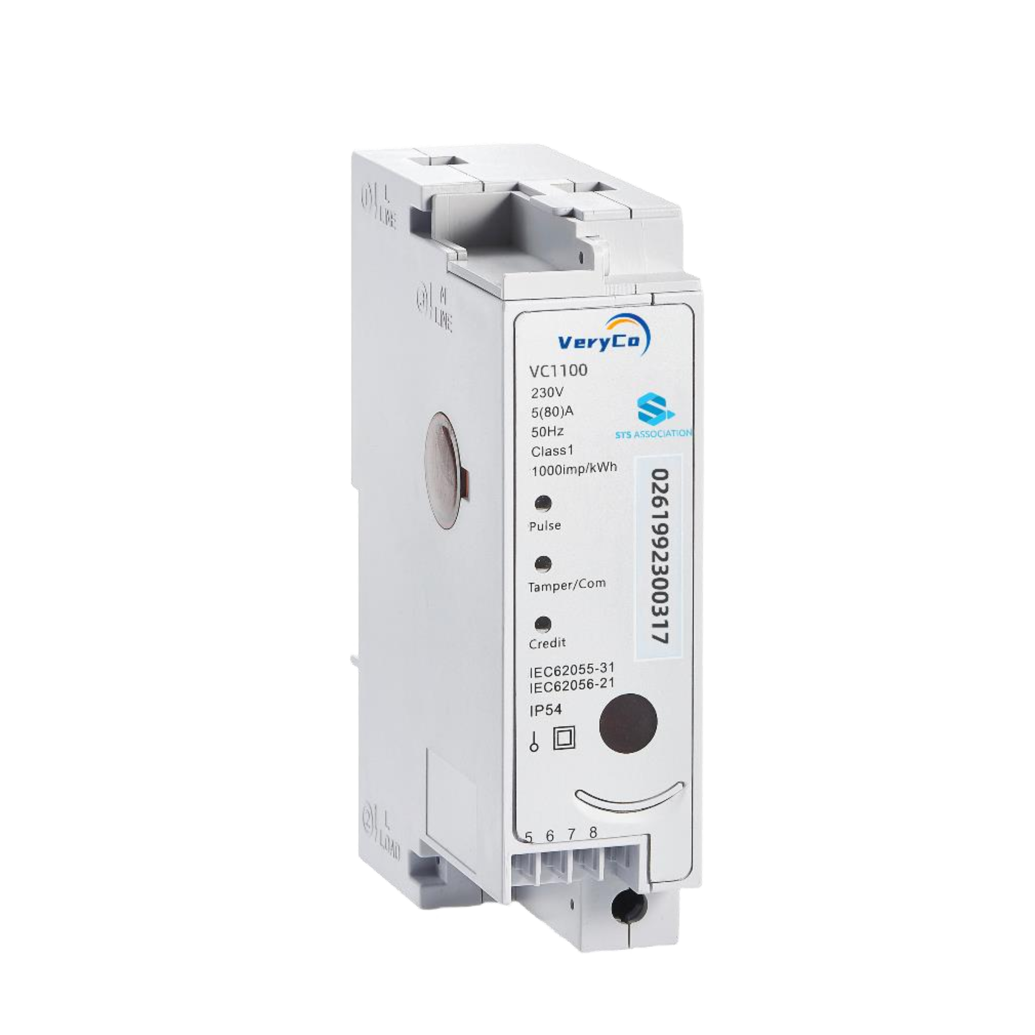 Kano/VeryCo - Single phase Din rail G3 PLC